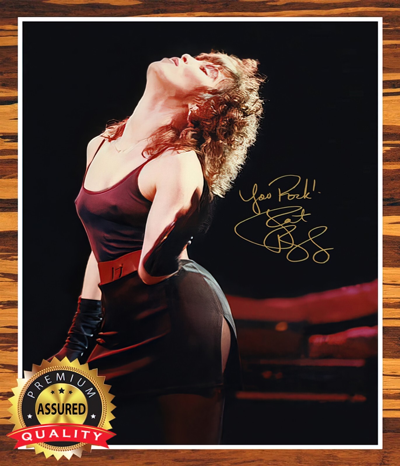 Pat Benatar – Autographed Signed 8×10 Photo (Love Is A Battlefield) Reprint