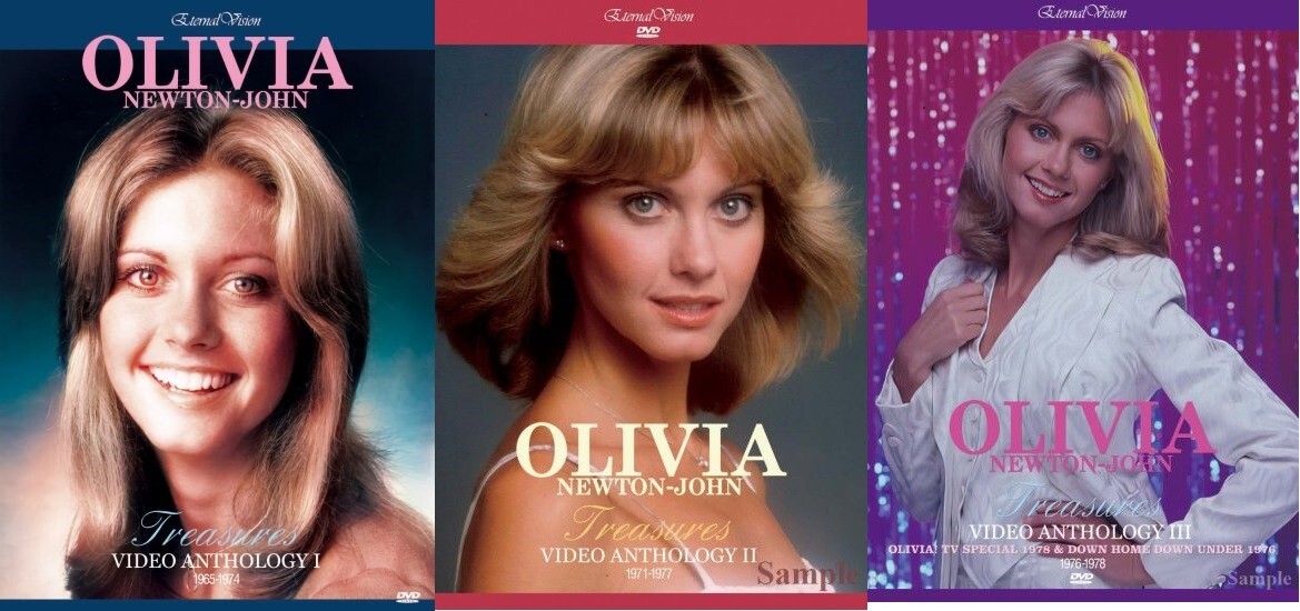 Olivia Newton-John / TREASURES VIDEO ANTHOLOGY Vol.1-3 6DVD