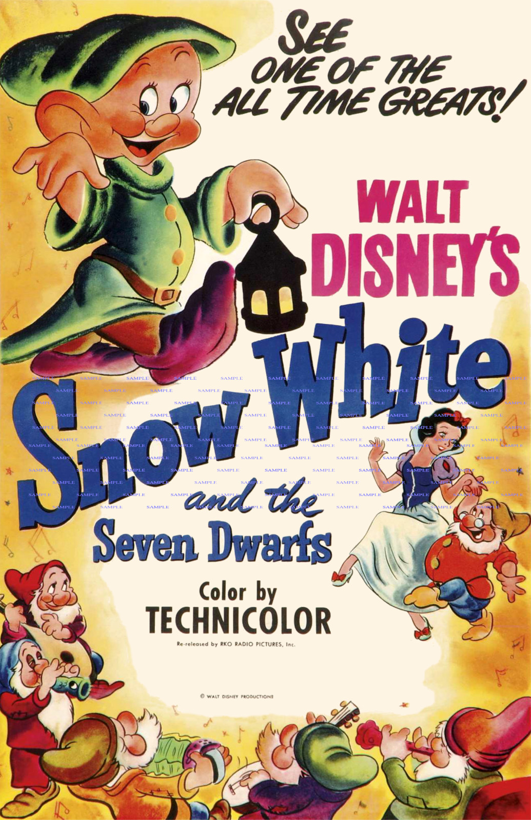 Disney – Snow White – ( 11″ X 17″ ) Movie Collector’s Poster Print