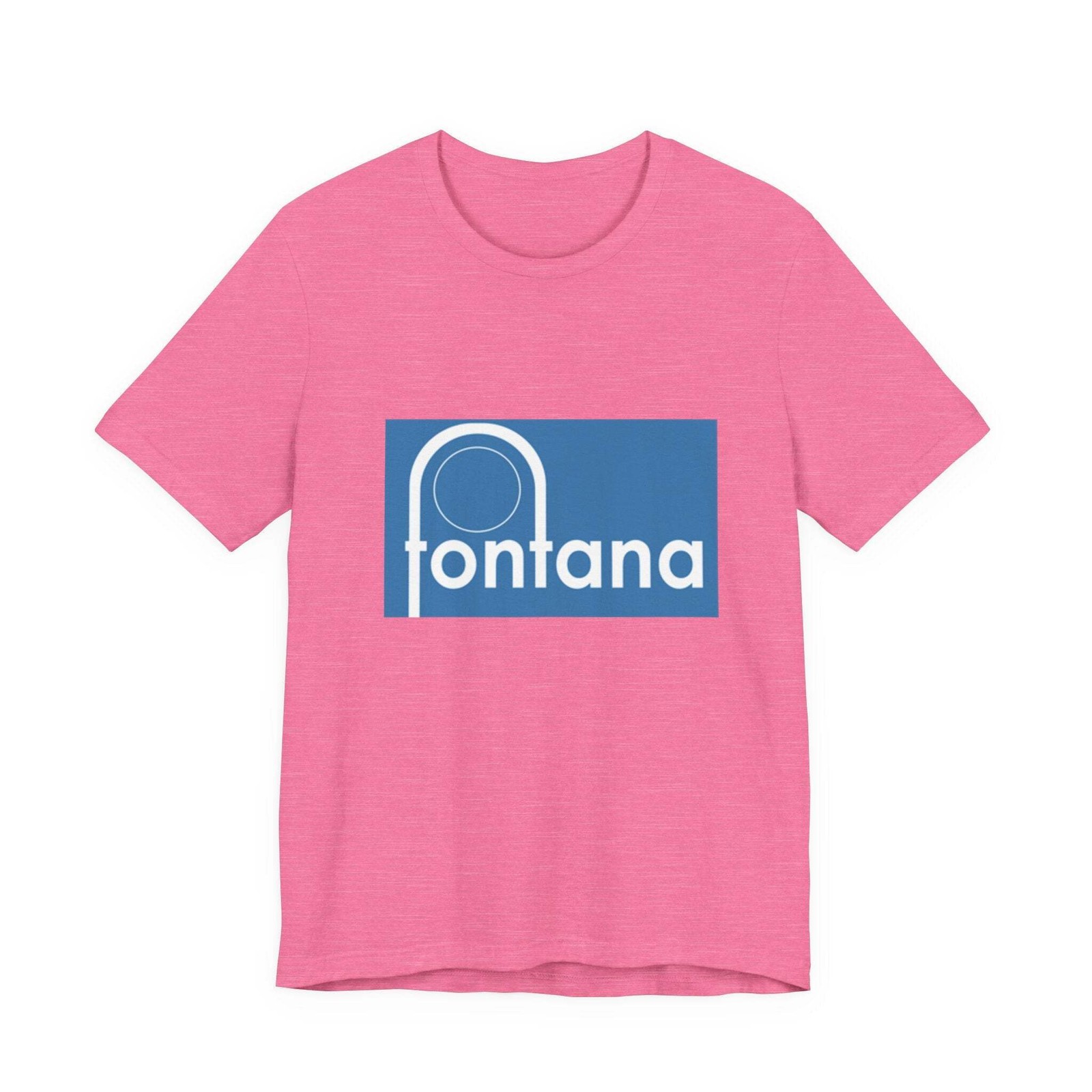 Vintage Fontana Records Label Logo Unisex Jersey Short Sleeve T-Shirt