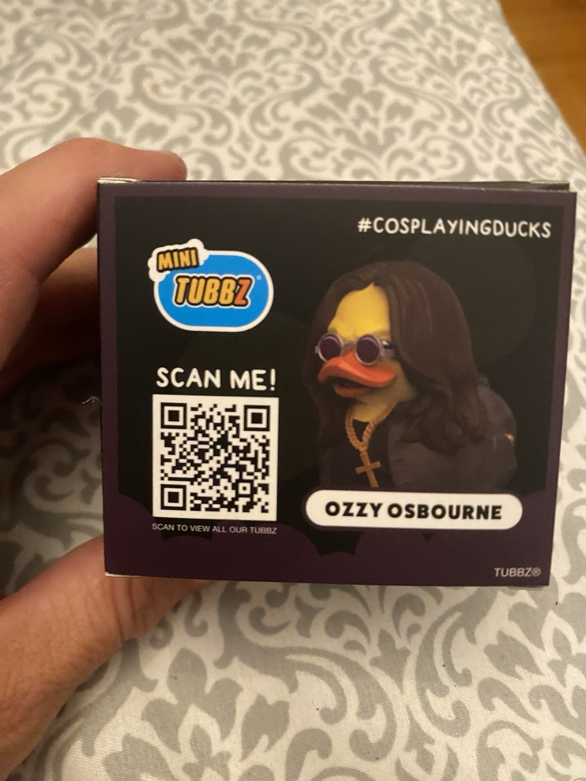 Ozzy Ozbourne Tubbz Cosplaying Duck Brand New Free Shipping