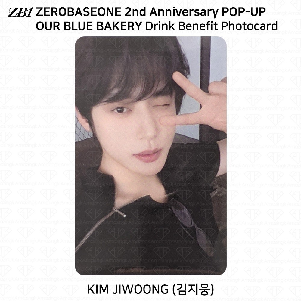 ZEROBASEONE ZB1 2nd Anniversary POP-UP OUR BLUE BAKERY Benefit Photocard KPOP