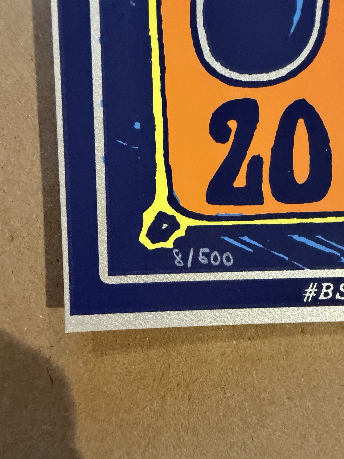 Billy Strings Poster Regular 2/11/26 Asheville, NC – Fez Moreno – SE #8/500 M/NM