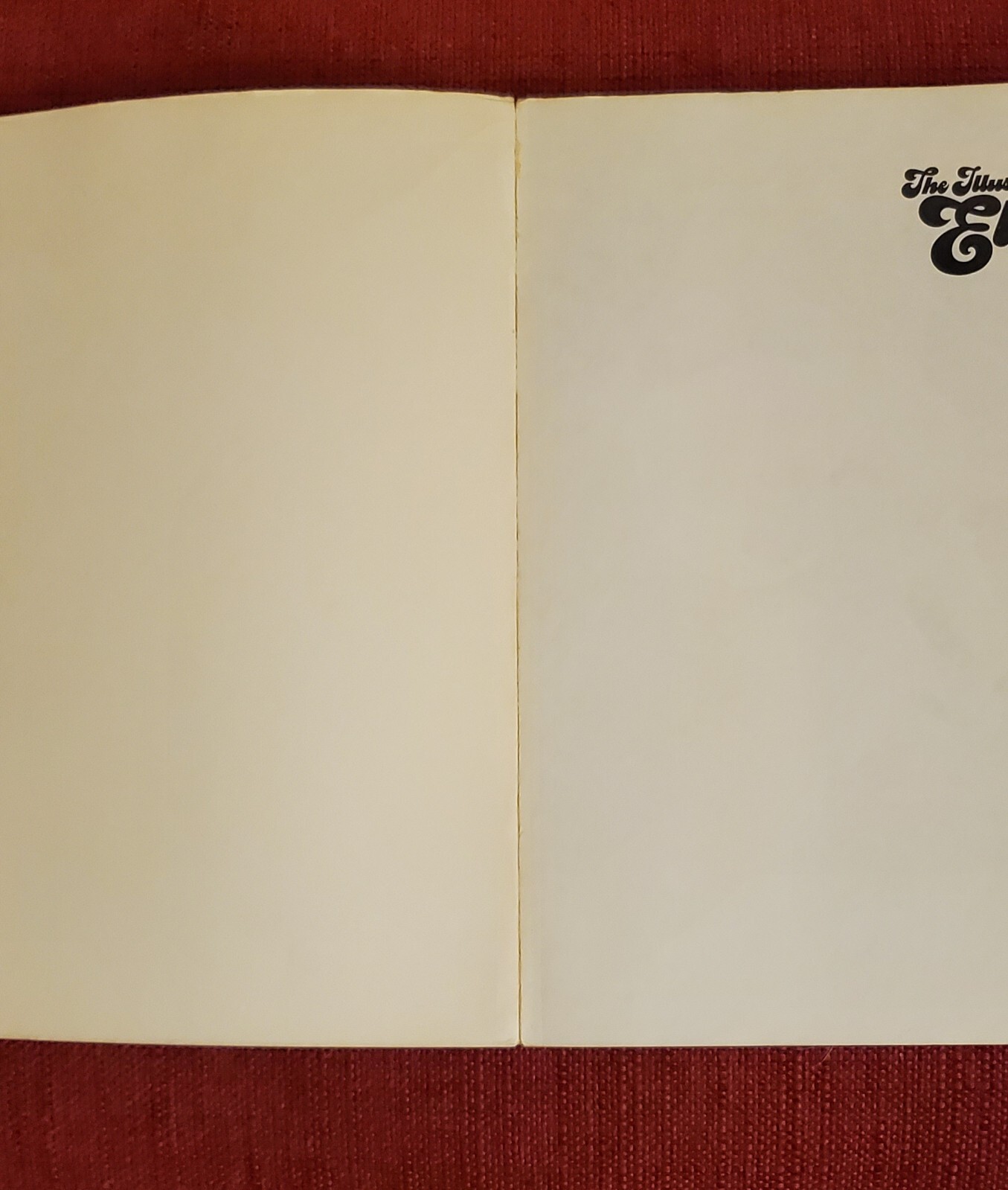 ELVIS The Illustrated Elvis by W. A. Harbinson Vintage Book 1976