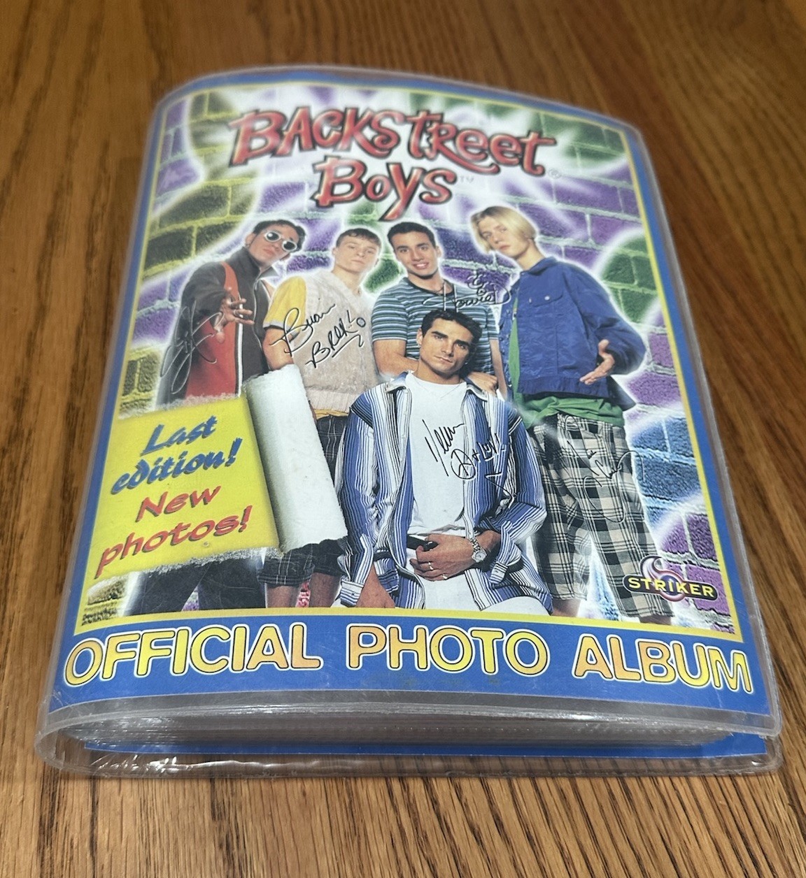 Vintage Backstreet Boys BSB Official Photo Album Book from 1998 With 103 Cards!