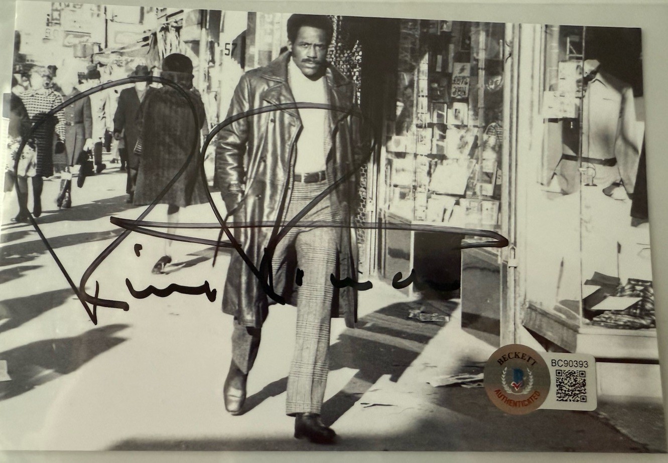 Autographed Richard Roundtree Shaft 4×6 Photo
