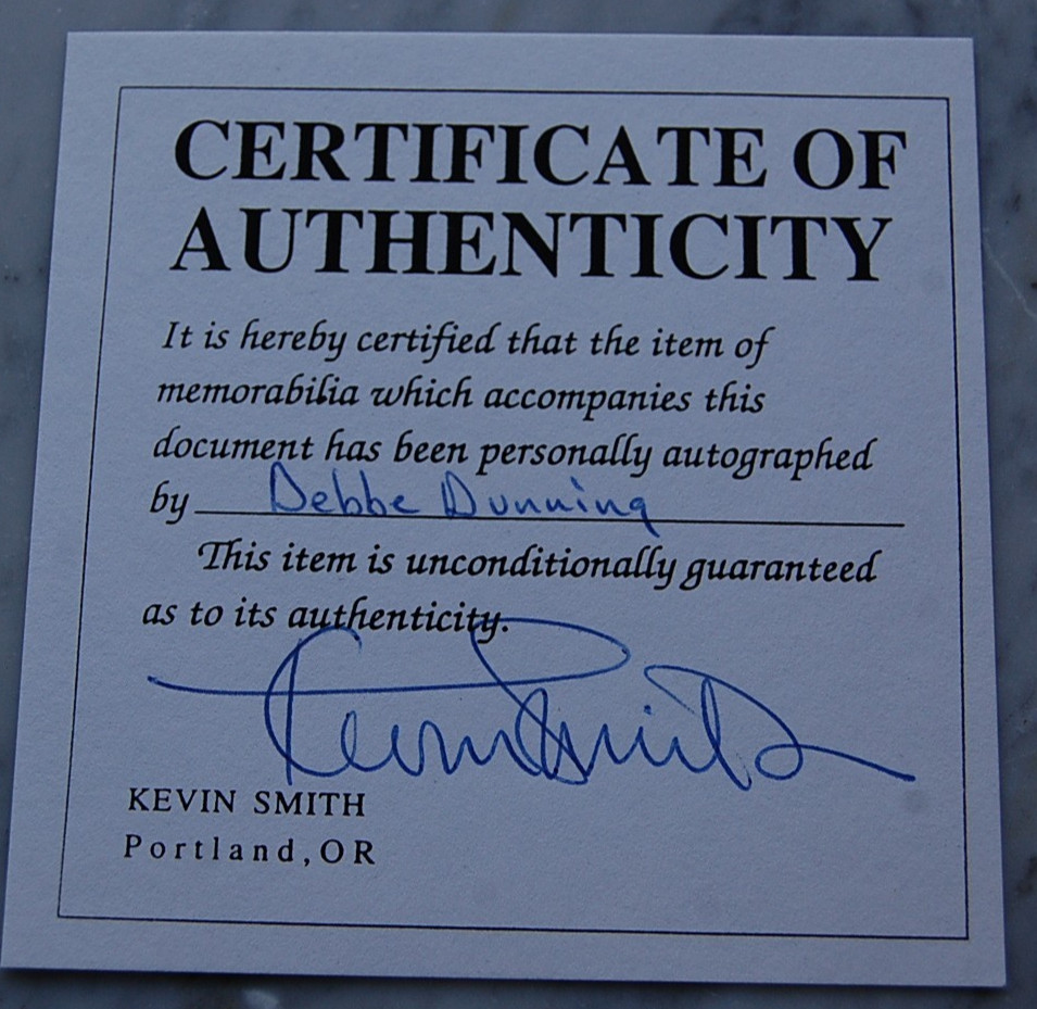 DEBBE DUNNING Signed HOME IMPROVEMENT 8×10 Photo Autograph with Certificate