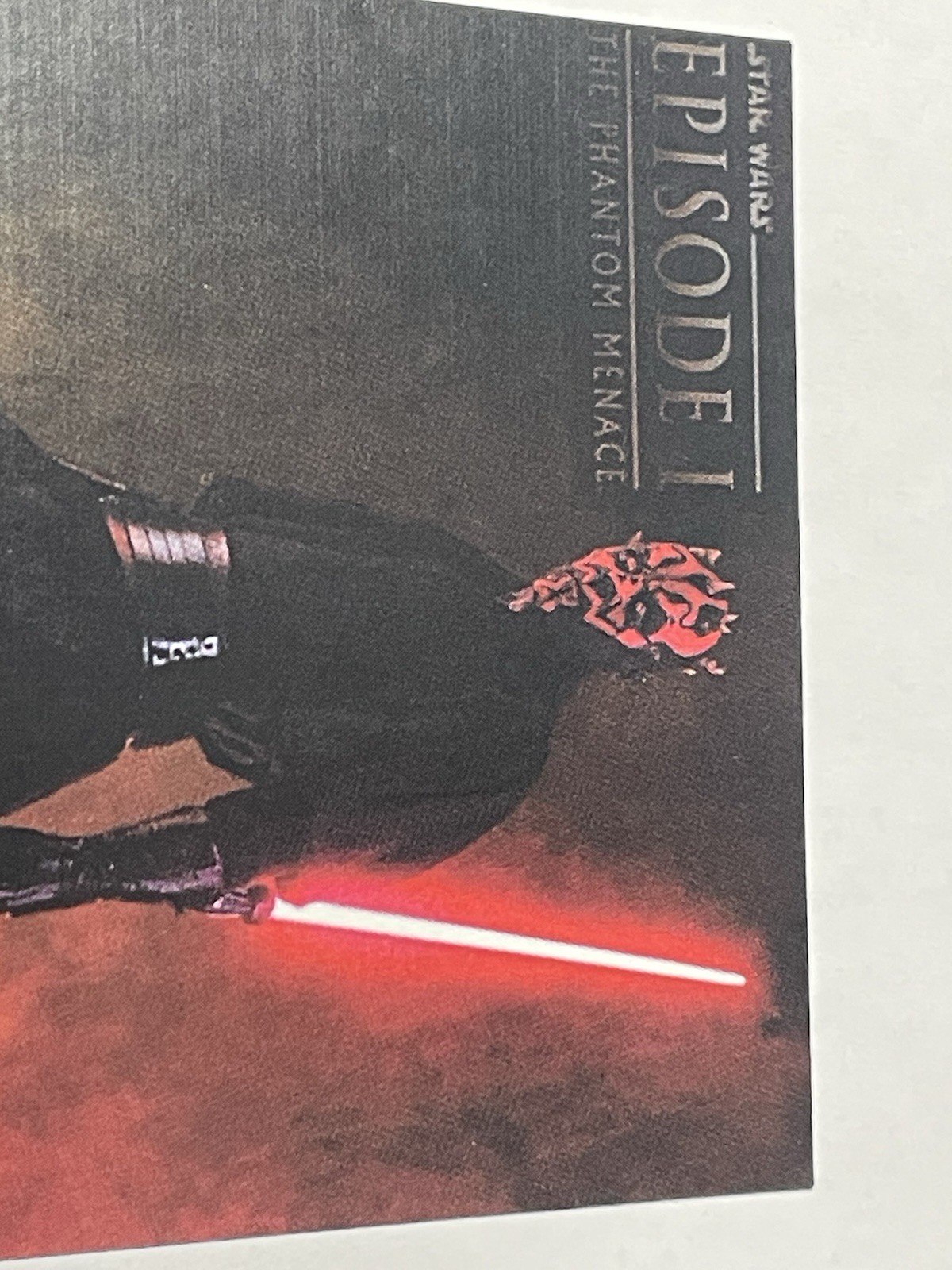Darth Maul Star Wars Episode 1 Mini Poster Approx 4.5” X 2.5 “