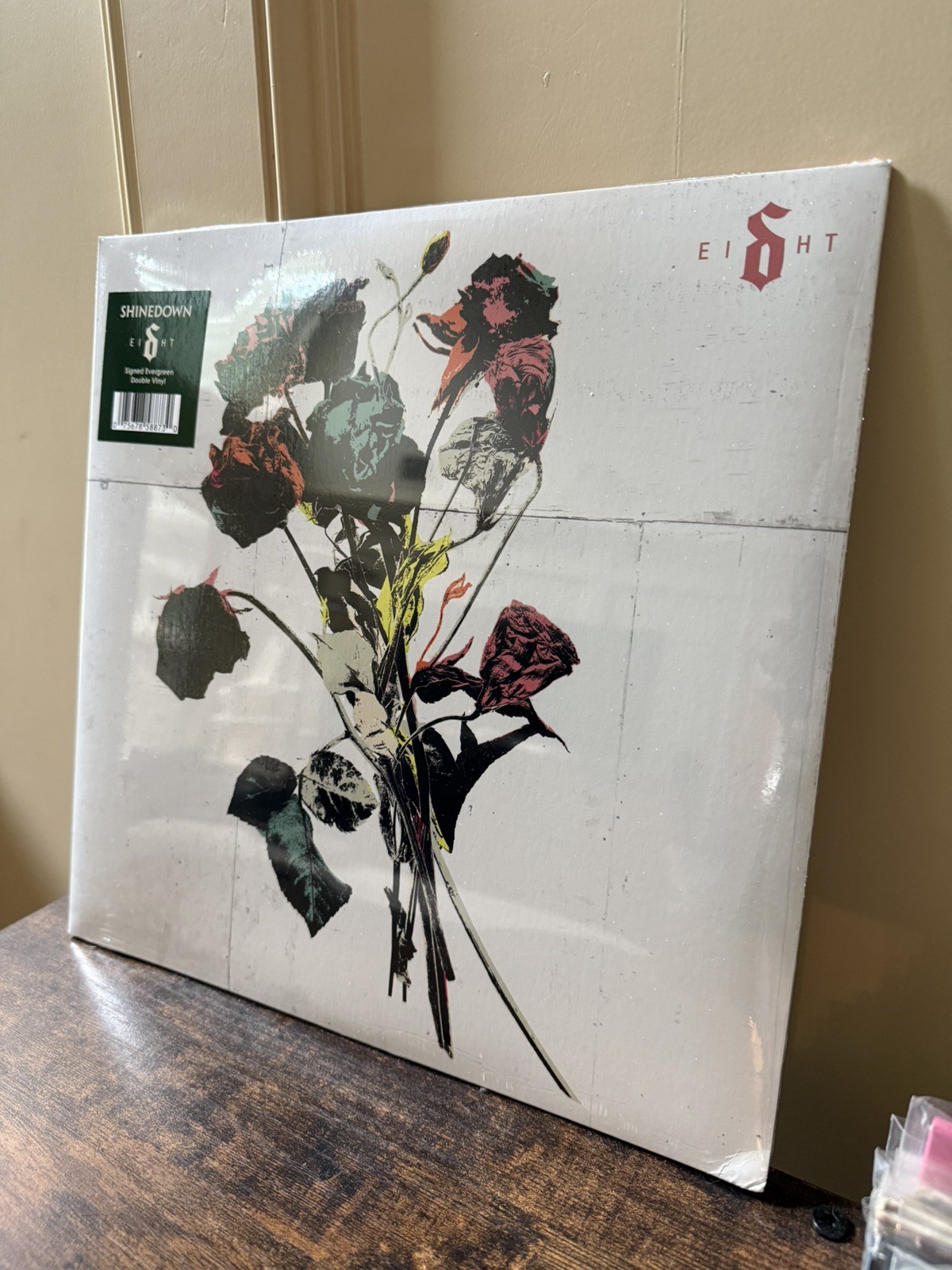 Shinedown: EI8HT -Limited Edition Signed Evergreen Vinyl Double LP – Sealed