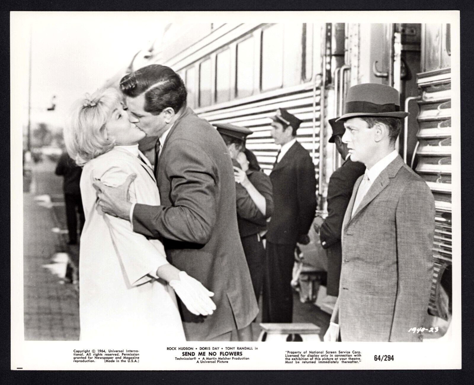 SEND ME NO FLOWERS Original Movie Press Photo Doris Day Rock Hudson Comedy