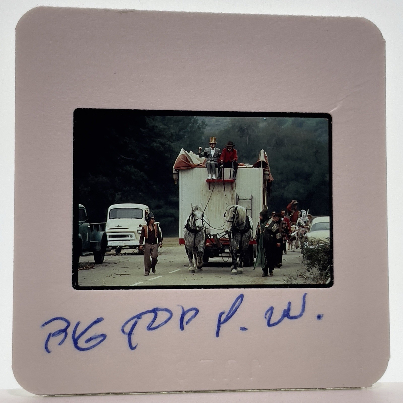 35mm Slide Pee-wee Herman in Big Top Pee-wee 80s Movie Vintage Publicity #6