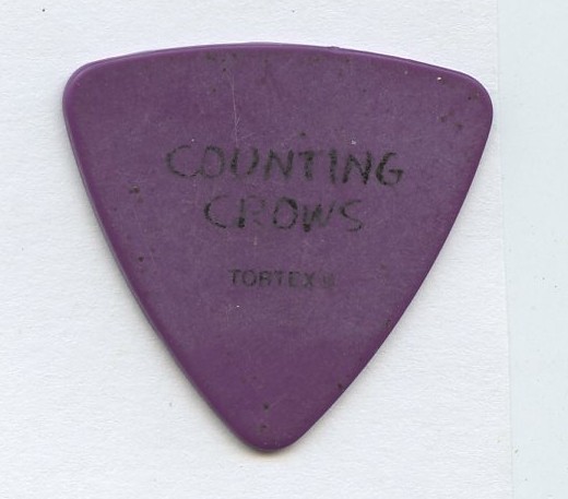 Counting Crows purple Guitar Pick The Lone Wolf