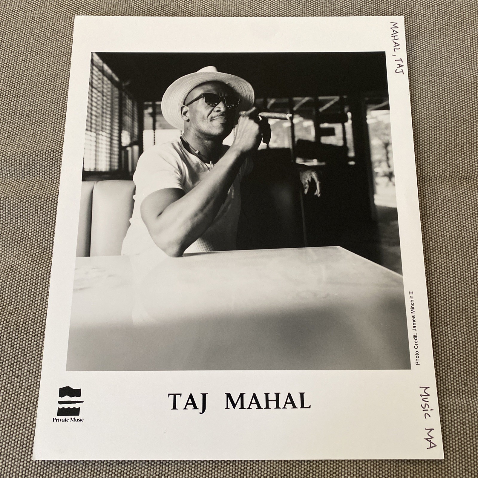 Taj Mahal Press Photo 8×10, See Description.