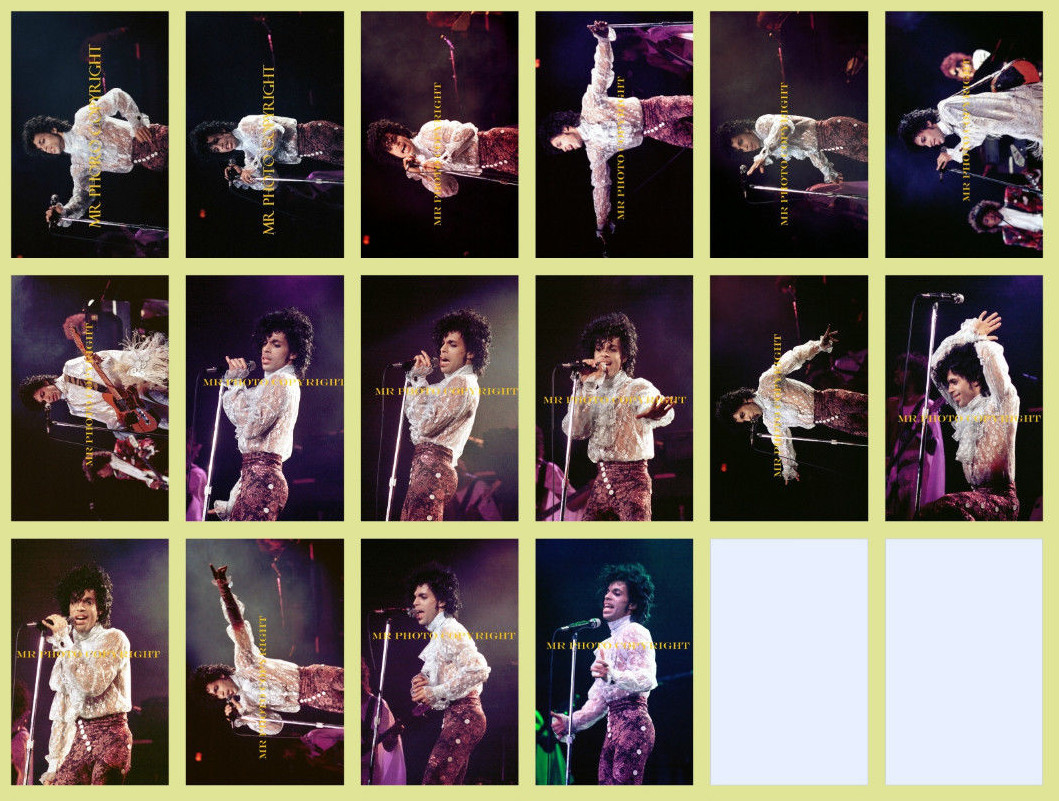 $1 -4×6 inch photo (s)BUY 1,2, ALL PRINCE ROGERS NELSON ARTIST FORMERLY KNOWN r