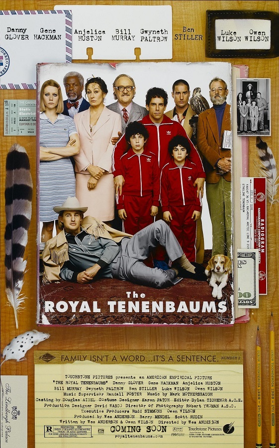 The Royal Tenenbaums movie poster print : 11 x 17 inches : Wes Anderson