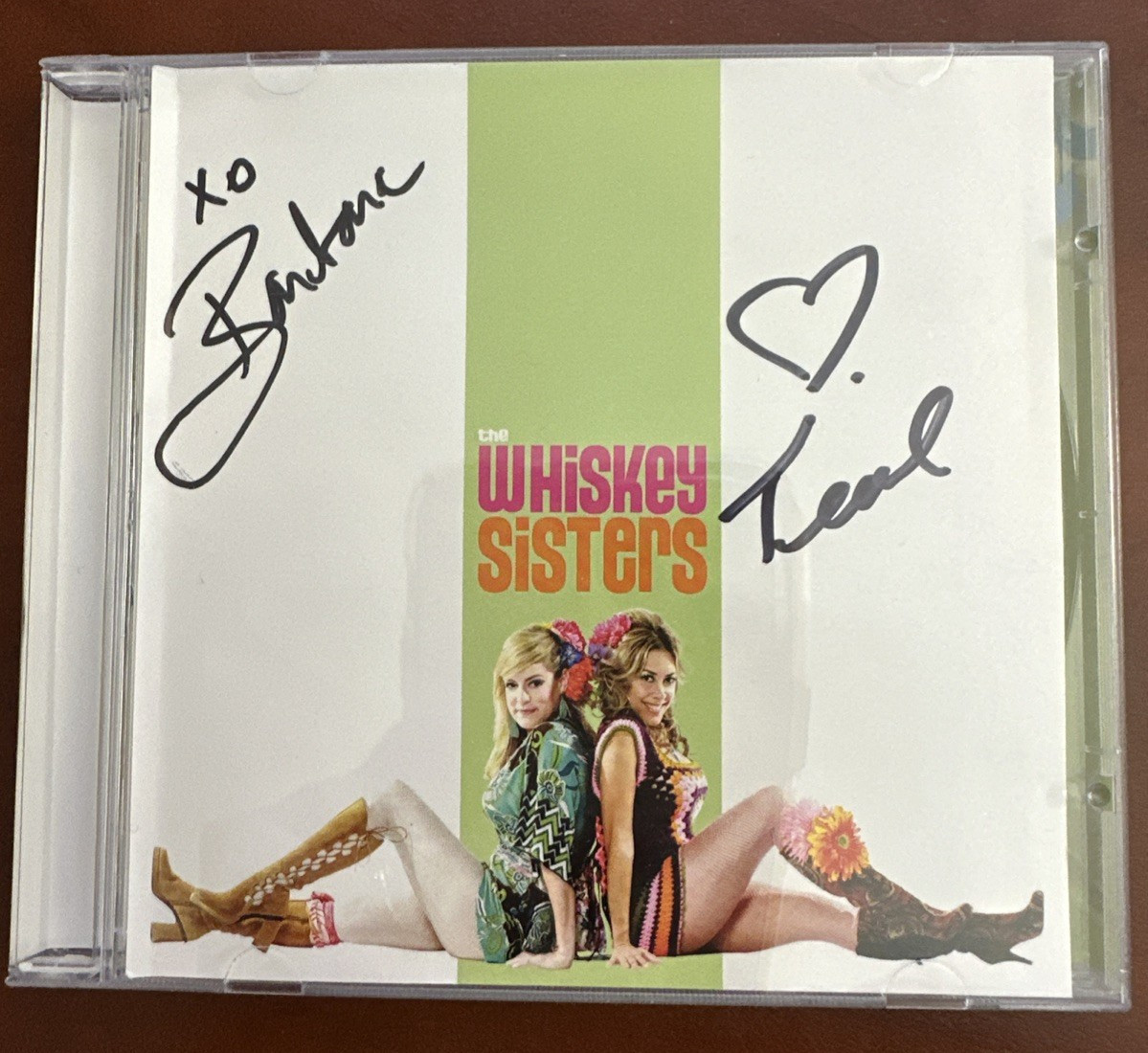 The Whiskey Sisters Self-Titled CD 2013 Autographed by Teal and Barbara