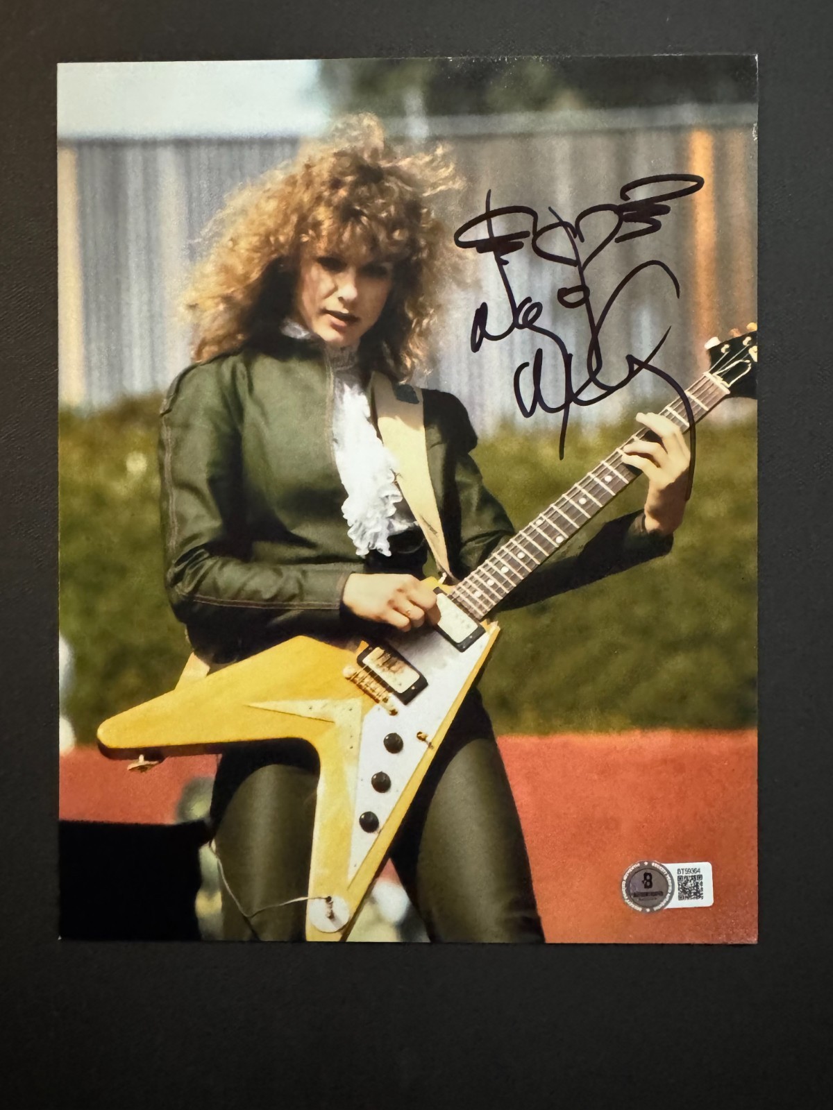 Nancy Wilson Hot! autographed signed Heart Ann young 8×10 photo Beckett BAS coa