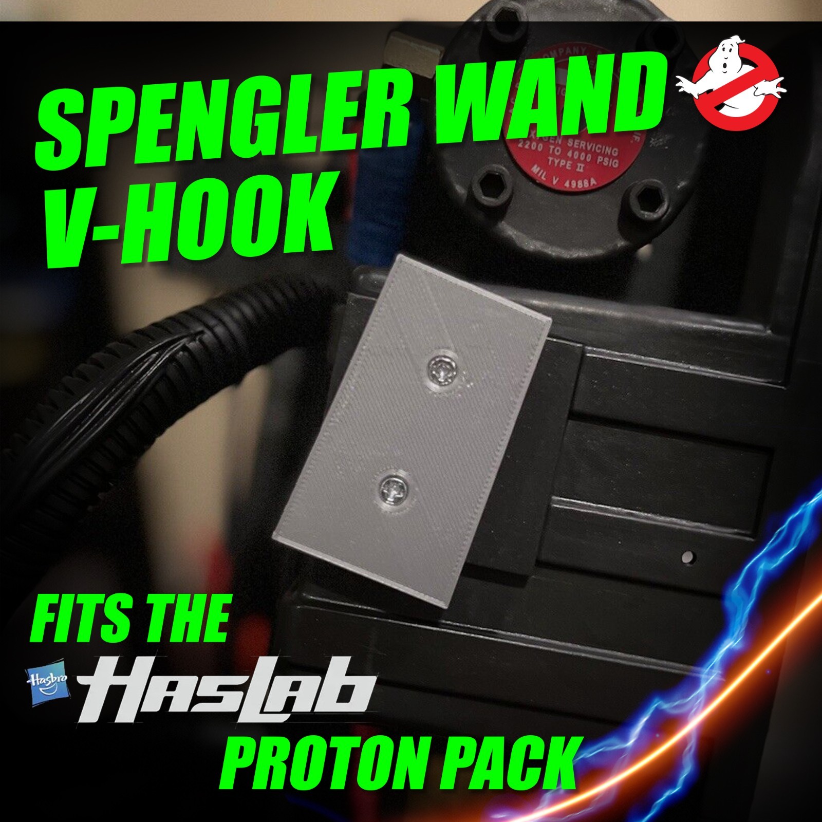 V-Hook Upgrade for the ’84 HASLAB Ghostbusters Plasma Series Proton Pack Replica