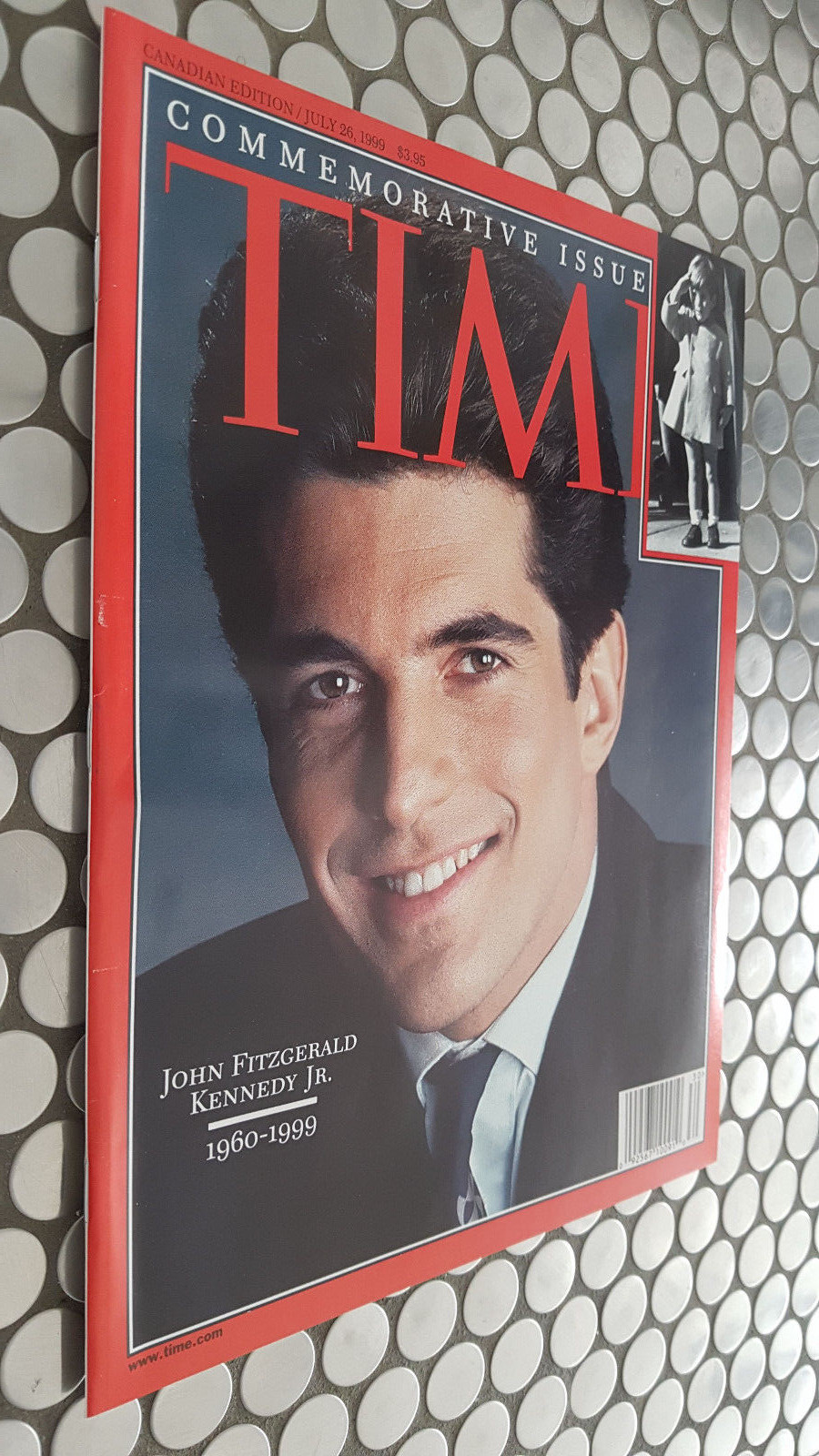 JOHN KENNEDY JR. TIME MAGAZINE 1999 COMMEMORATIVE ISSUE RARE MINT COPY!!!