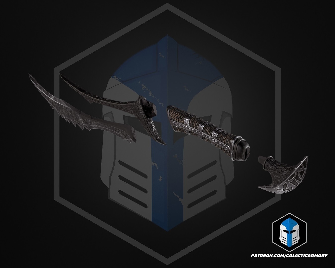 3d printed Daedric Dagger Skyrim Elder Scrolls Gun Replica Cosplay Unofficial