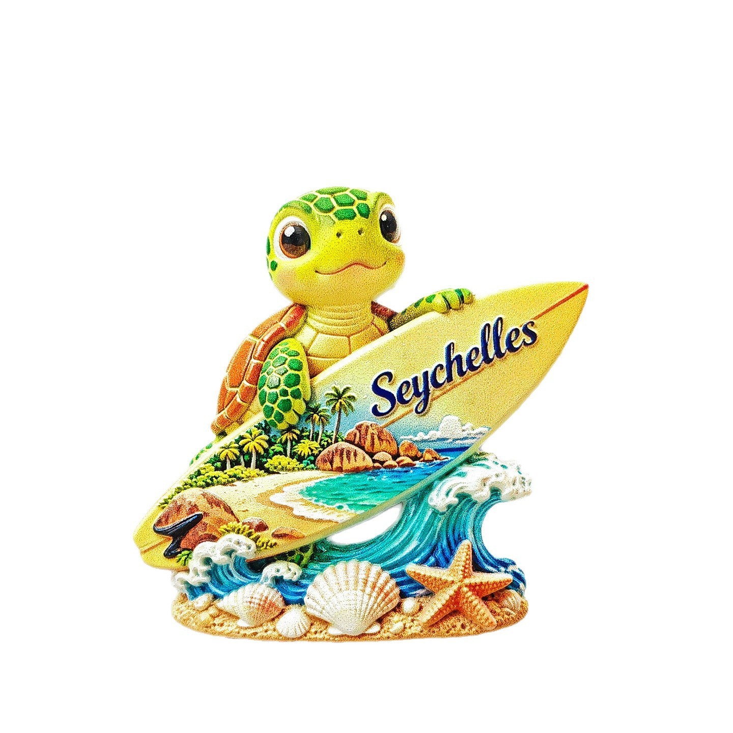 Seychelles Tropical 3D Fridge Magnets Travel Souvenirs Home Office Decor