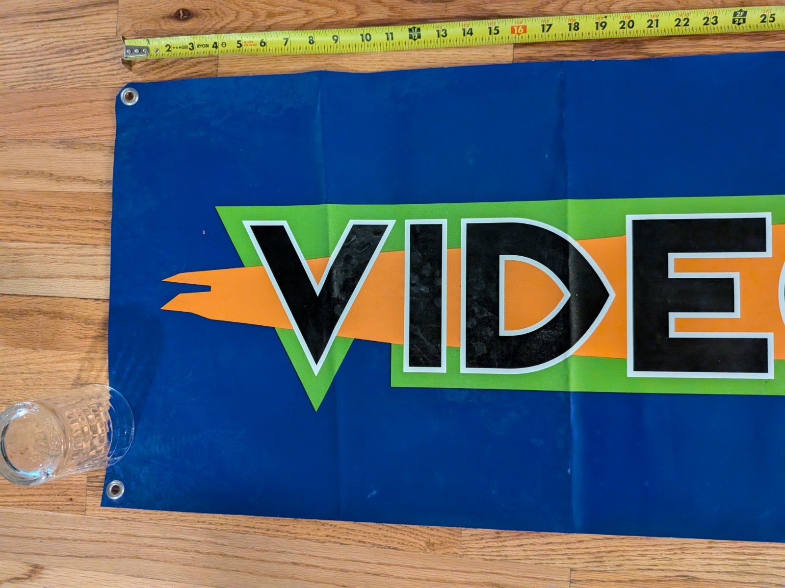 Poster: Video Games: movie promo vinyl banner