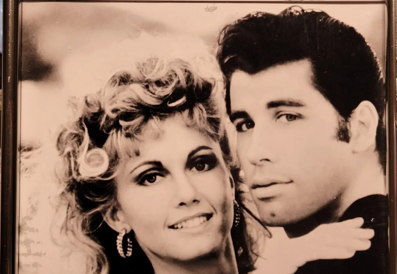 Olivia Newton-John & John Travolta “Grease” AUTOGRAPHS Signed 8×10 Framed COA