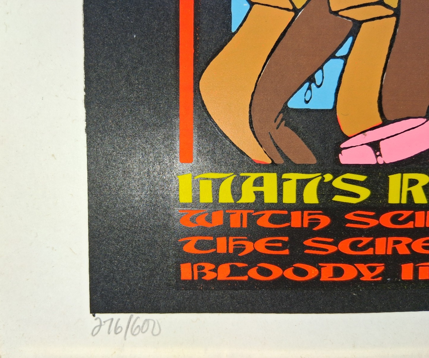 Frank Kozik SIGNED AND NUMBERED poster, PERVIS 1995 276/600
