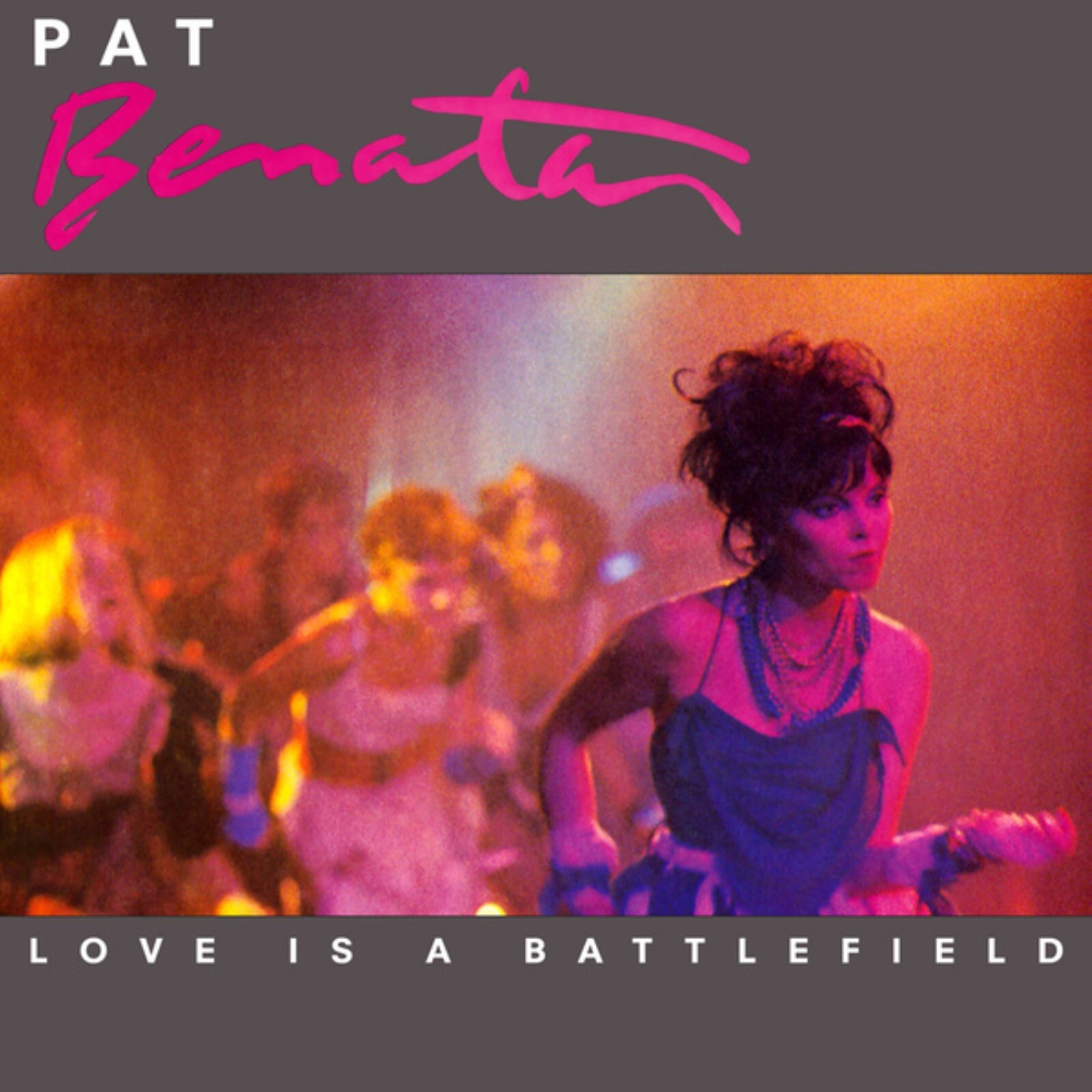 PAT BENATAR Love Is a Battlefield BANNER 3×3 Ft Fabric Poster Flag album cover