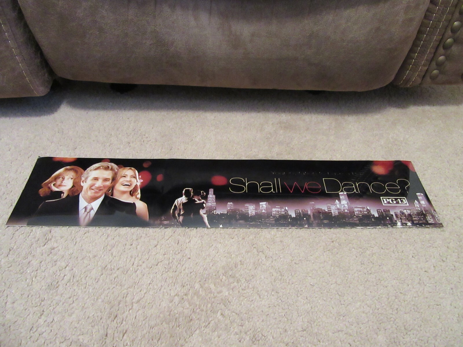 SHALL WE DANCE? [2004] 5×25 [LARGE] D/S [ORIGINAL] MOVIE THEATER POSTER [MYLAR]