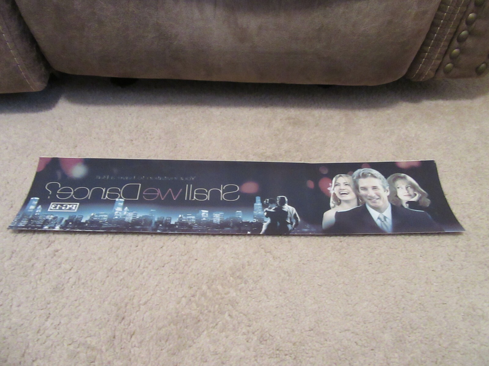 SHALL WE DANCE? [2004] 5×25 [LARGE] D/S [ORIGINAL] MOVIE THEATER POSTER [MYLAR]