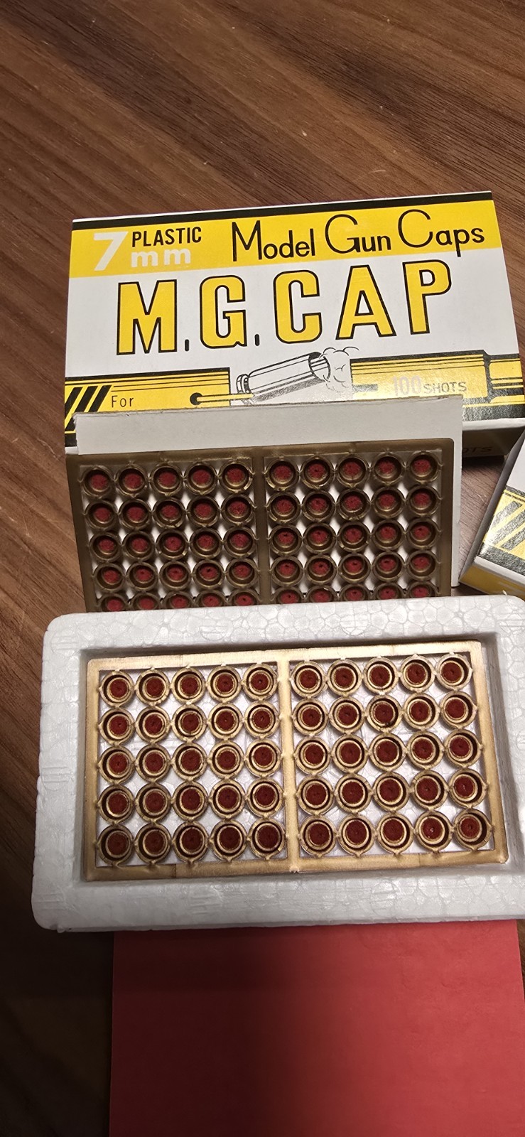 MGC 7mm 100 Count caps for MGC, MARUSHIN, TANAKA BRAND NEW IN BOX