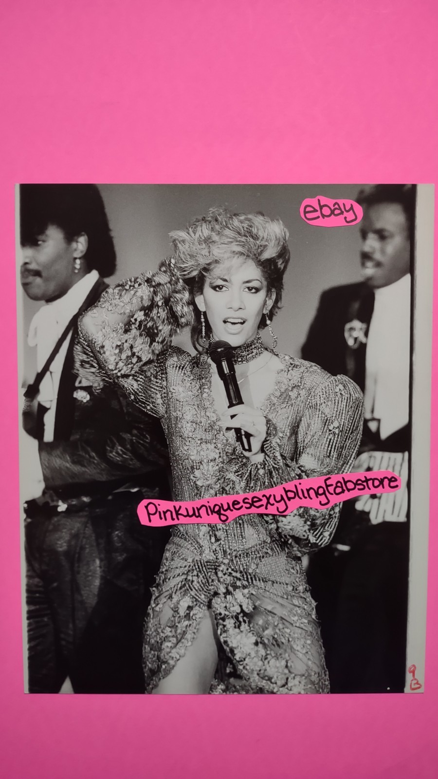 Sheila E Press Photo 8×10 Photograph Sheila Escovedo Prince Vintage Picture