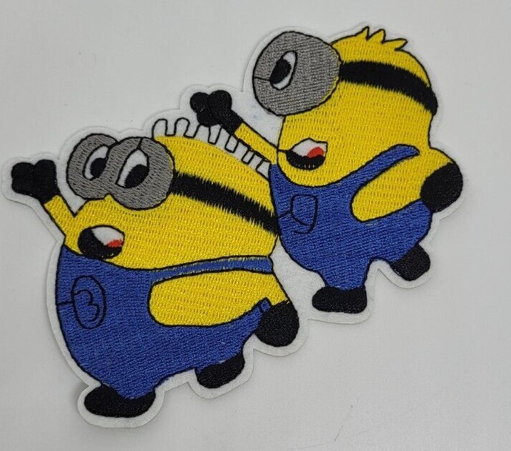 Minion Despicable Me Movie embroidered Patch 4 1/2 inches wide