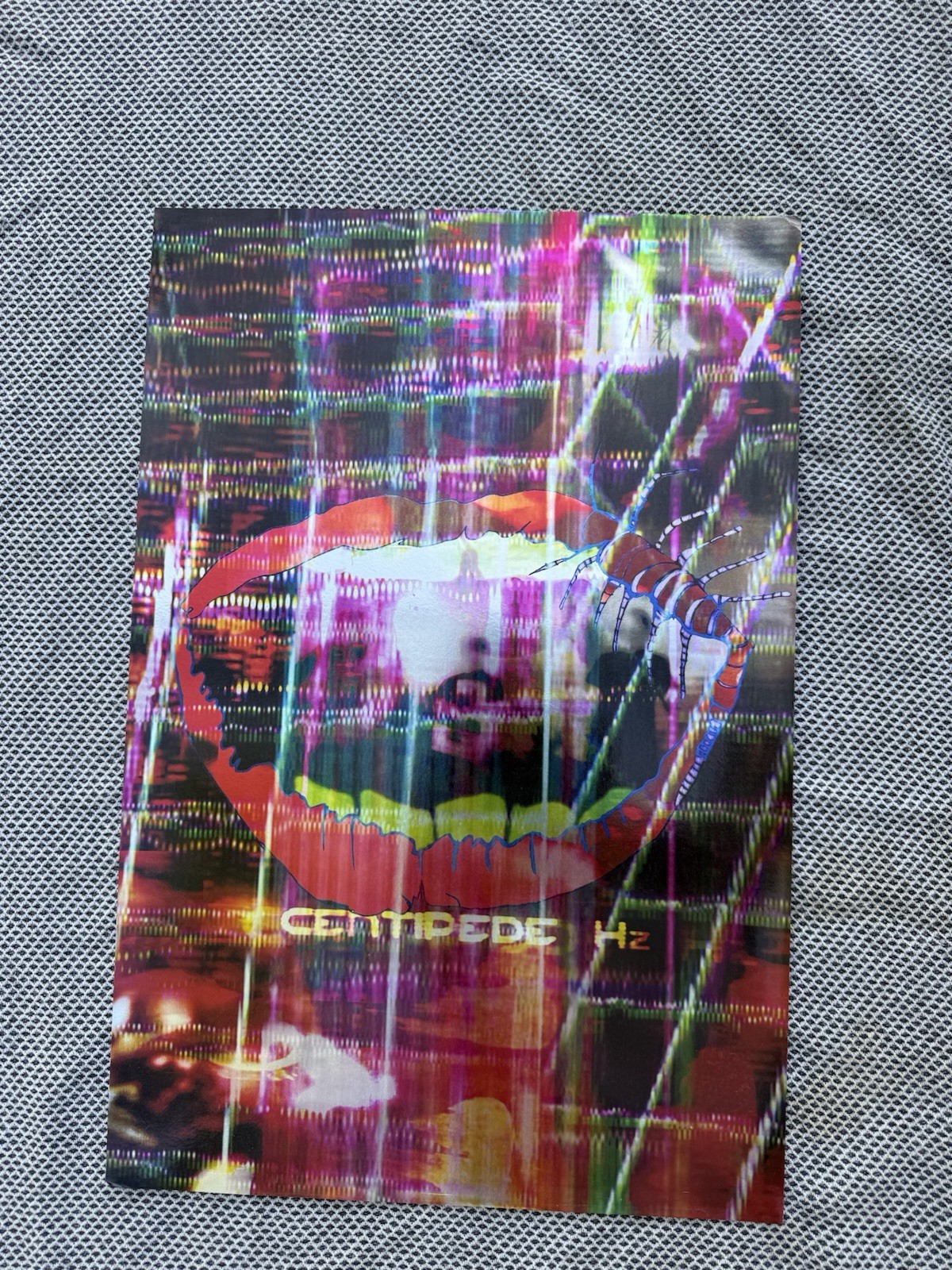 Centipede Hz Animal Collective Holographic Promotional Poster