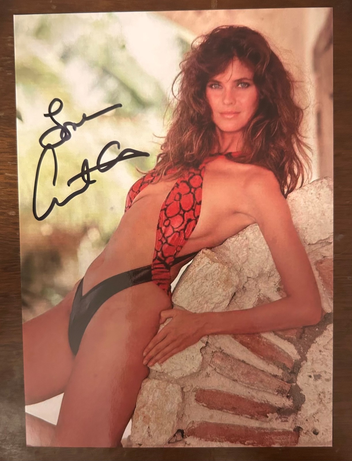 Carol Alt Signed Autographed 5×7 Photo Model Actress