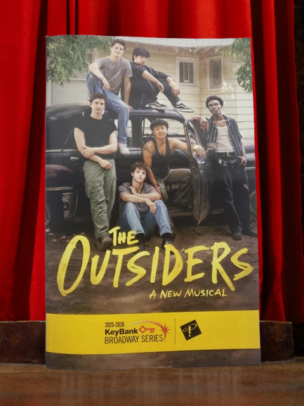 “The Outsiders” Playbill Program Cleveland Playhouse Broadway 2026