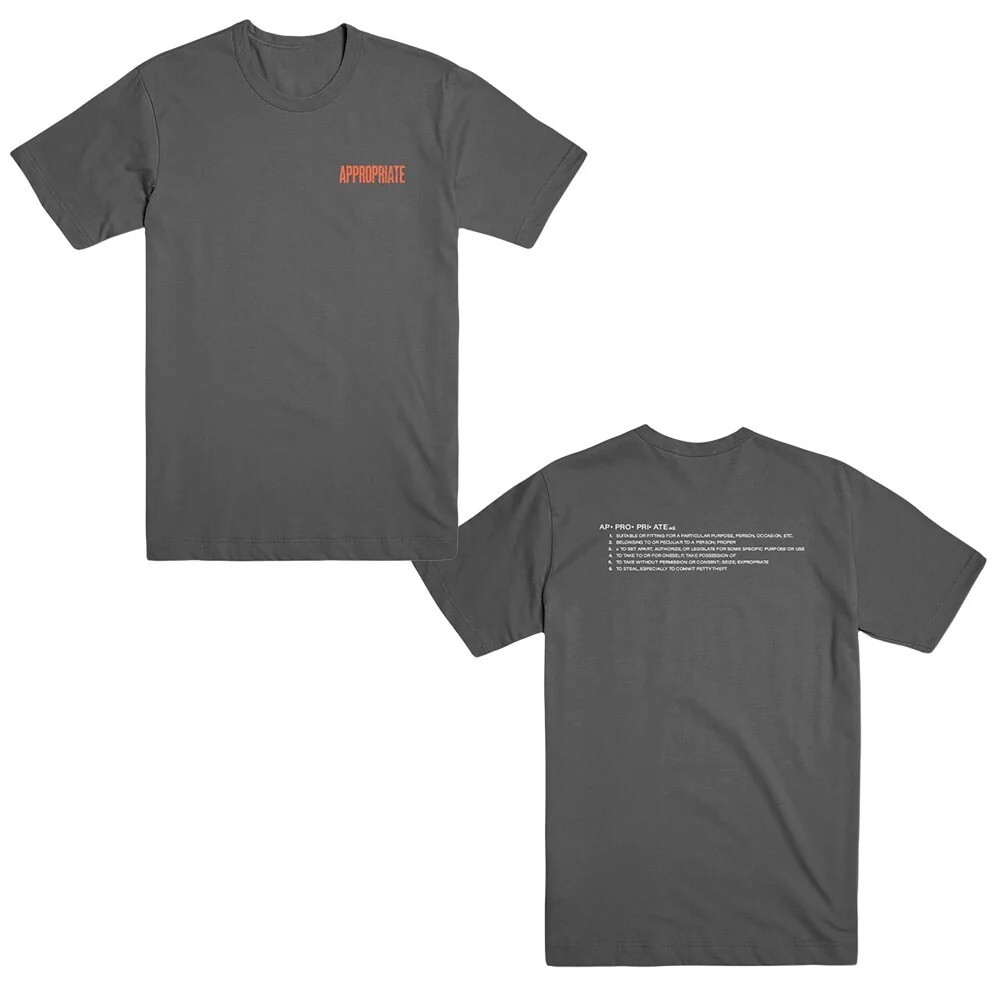 APPROPRIATE The Musical BROADWAY Unisex Logo T-SHIRT OFFICIAL MERCHANDISE NEW!