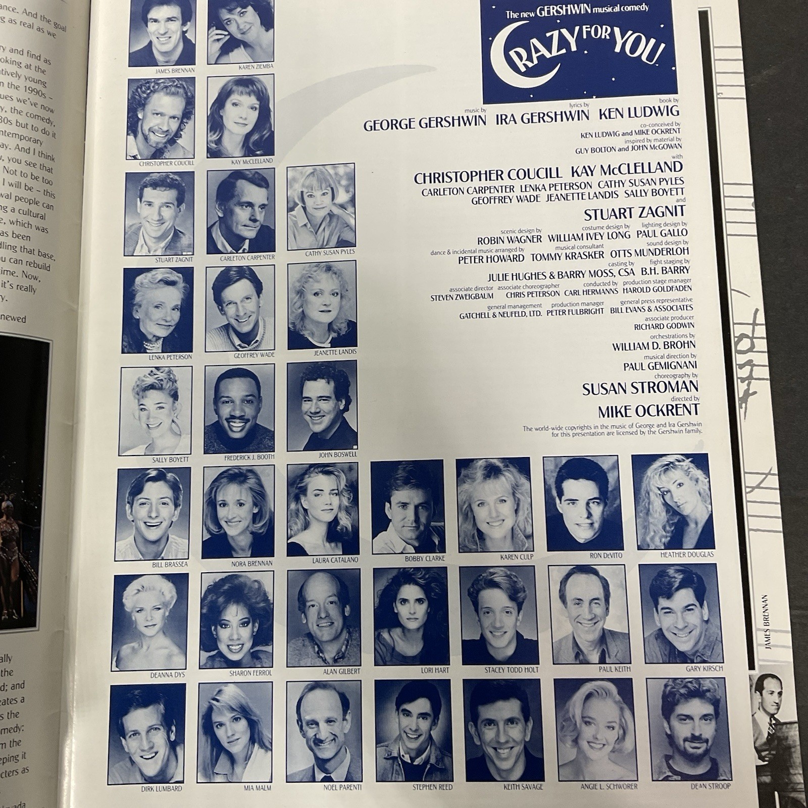 19 Broadway & Tour Programs Playbills Sutton Foster Joel Grey Wicked Sondheim