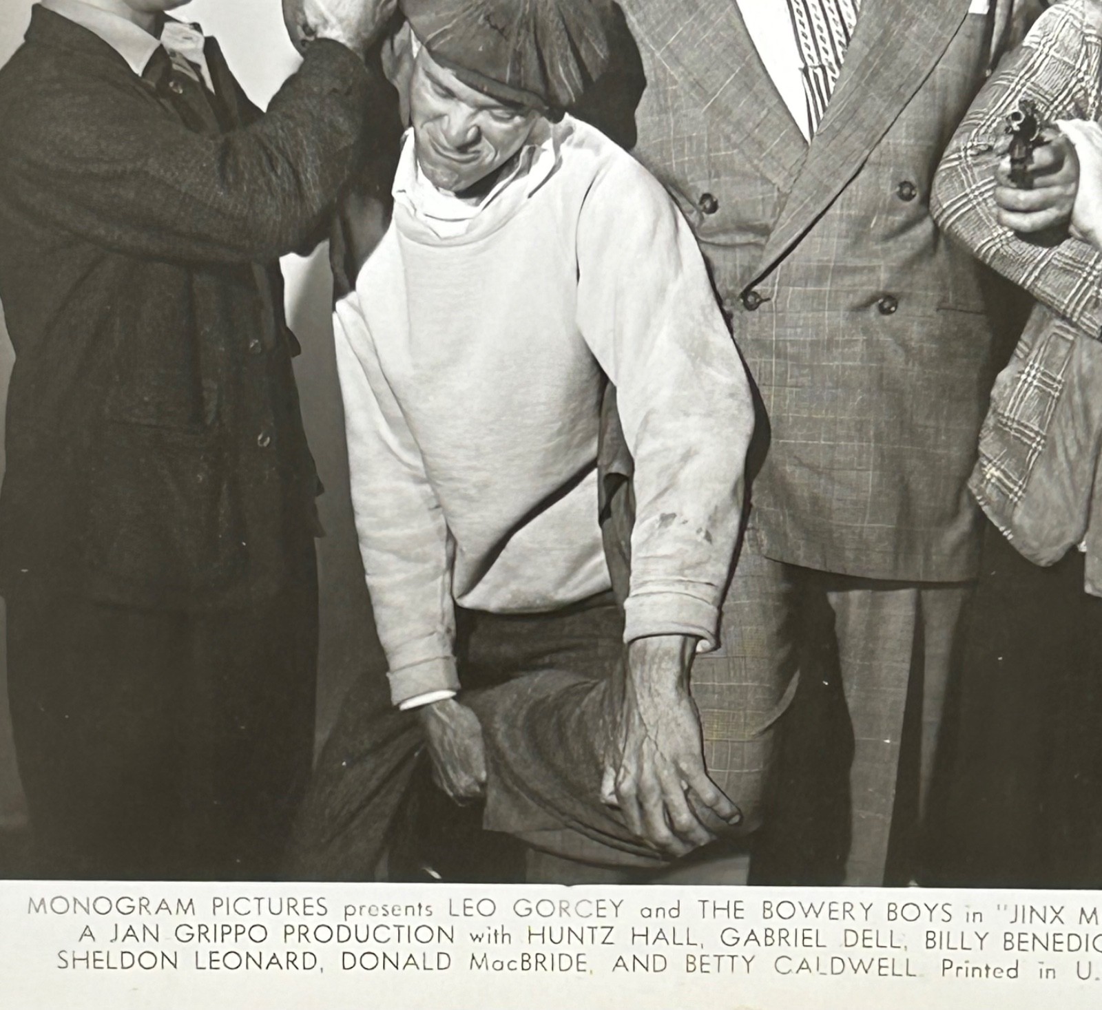 SHELDON LEONARD—SIGNED Bowery Boys PHOTO—JACK BENNY•CAPRA•DICK VAN DYKE•Mayberry