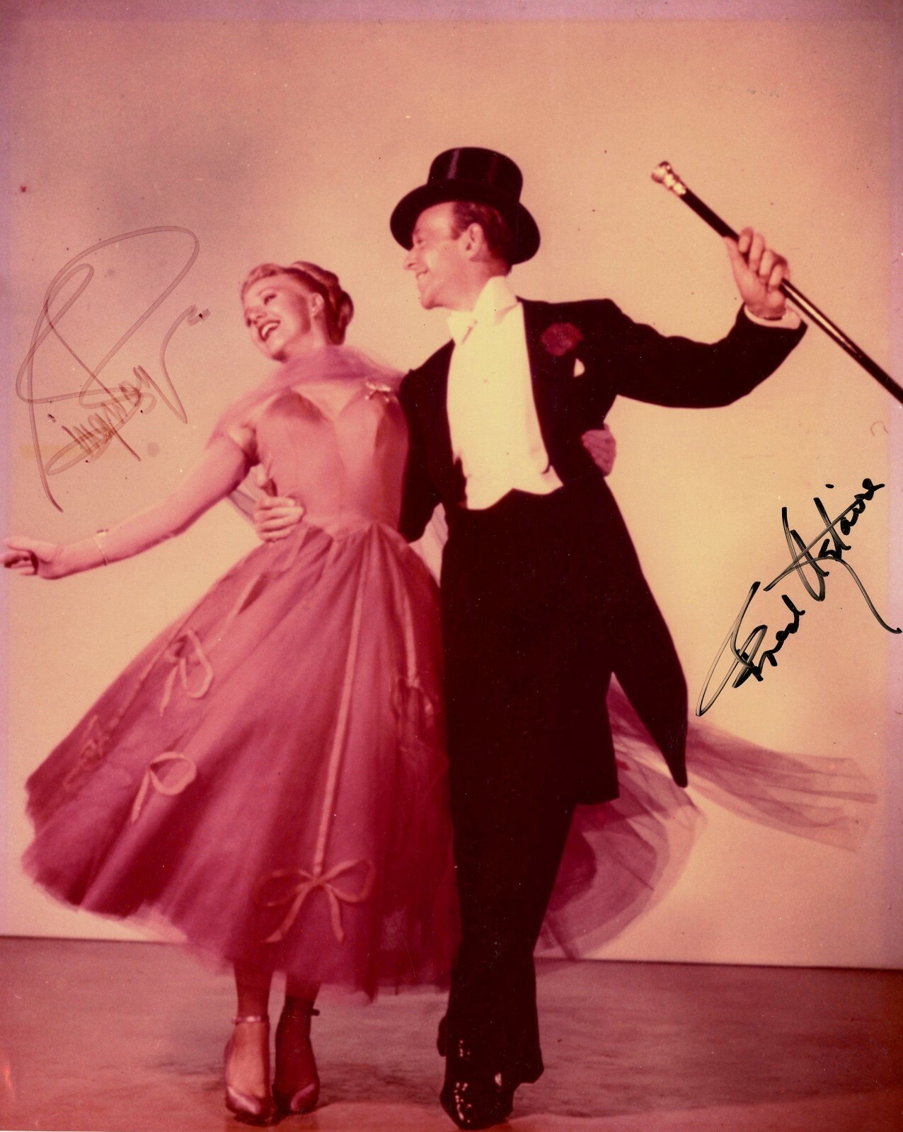Fred Astaire photo w/reproduction signature archival quality VA