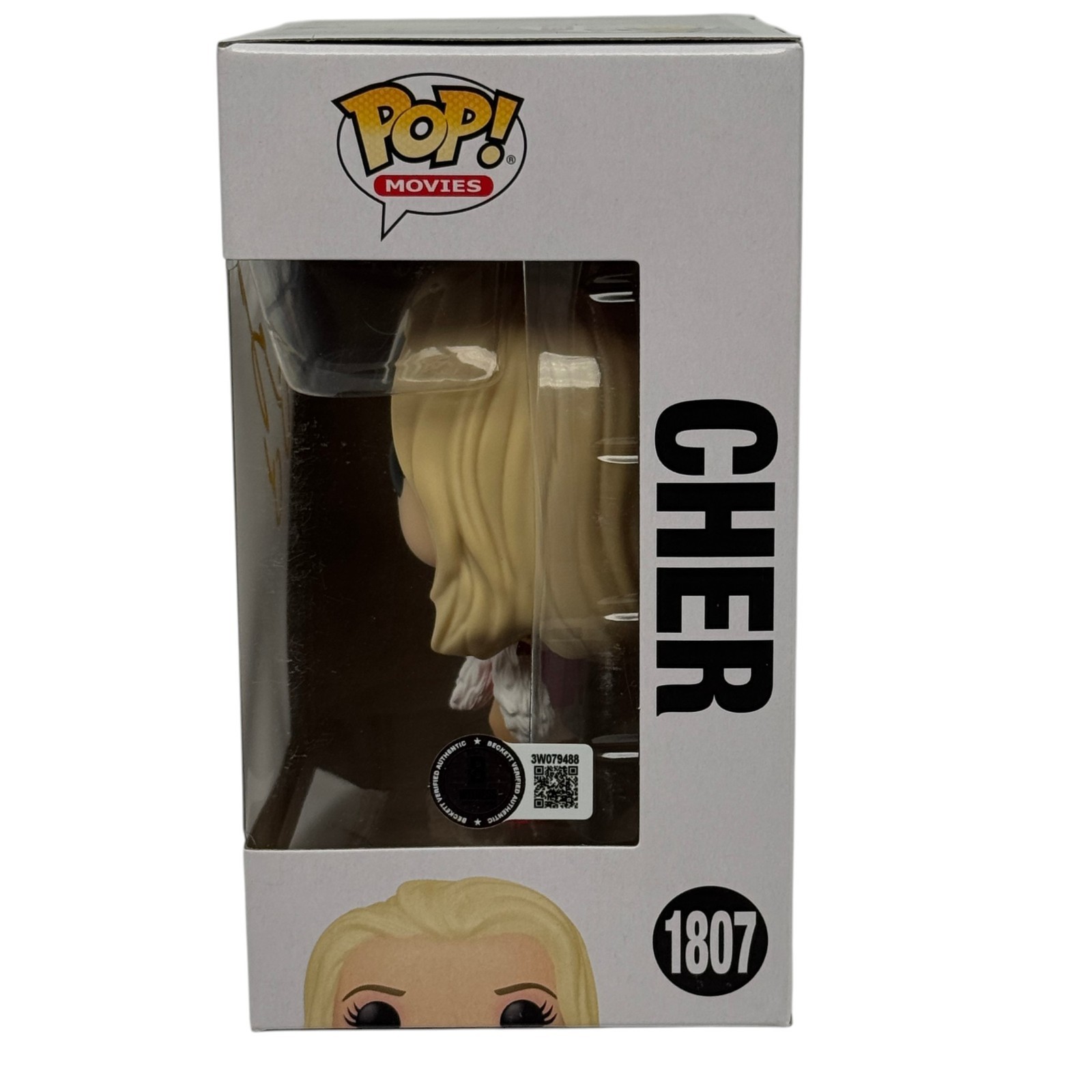 Alicia Silverstone Signed Cher Clueless 30th Anniversary Funko Pop #1807 Beckett