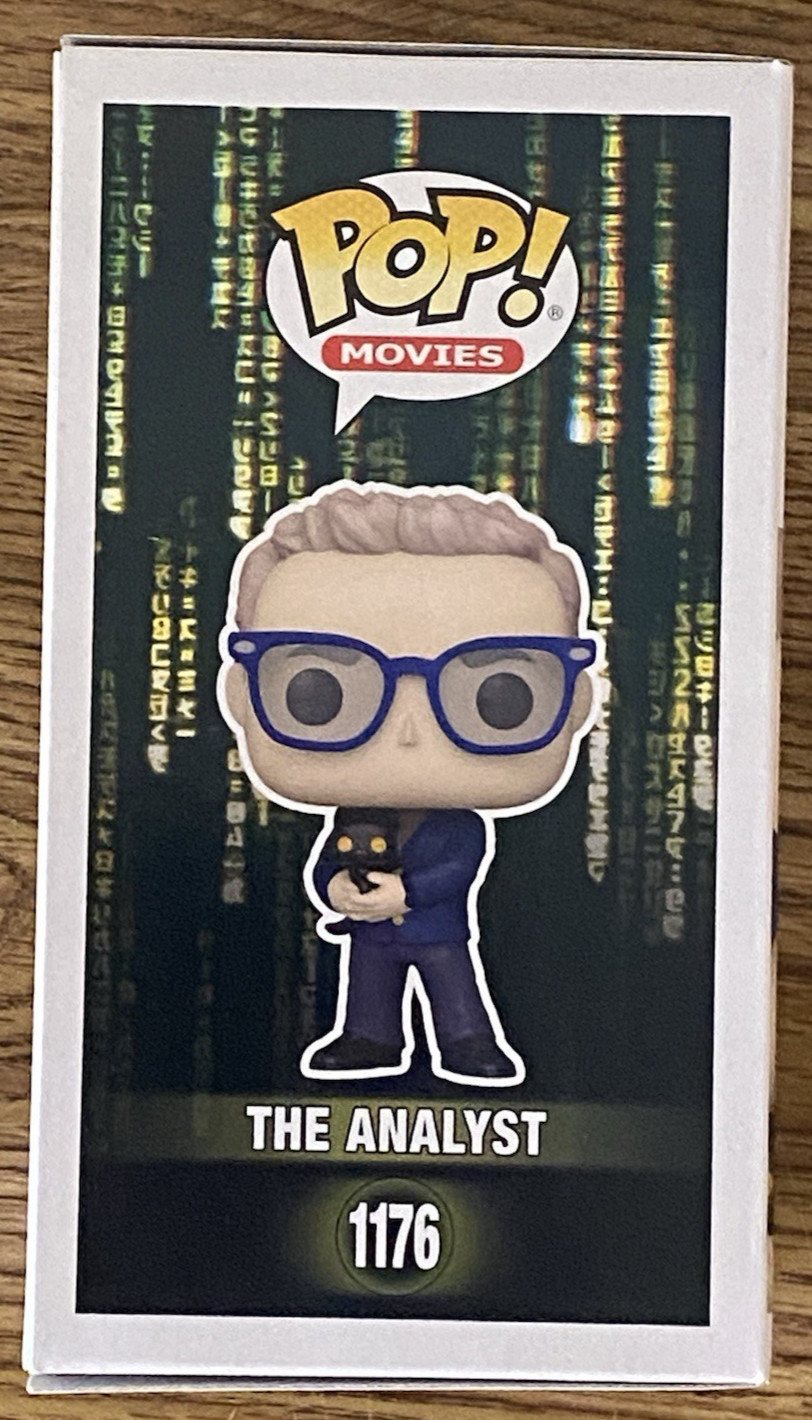 Neil Patrick Harris Autographed Matrix Resurrections The Analyst Funko Pop #1176