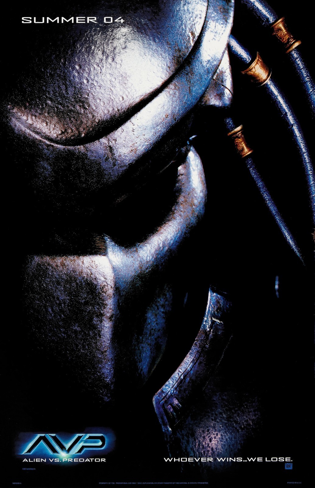 Predator movie poster – 11 x 17 inches – Alien Vs Predator poster – AVP
