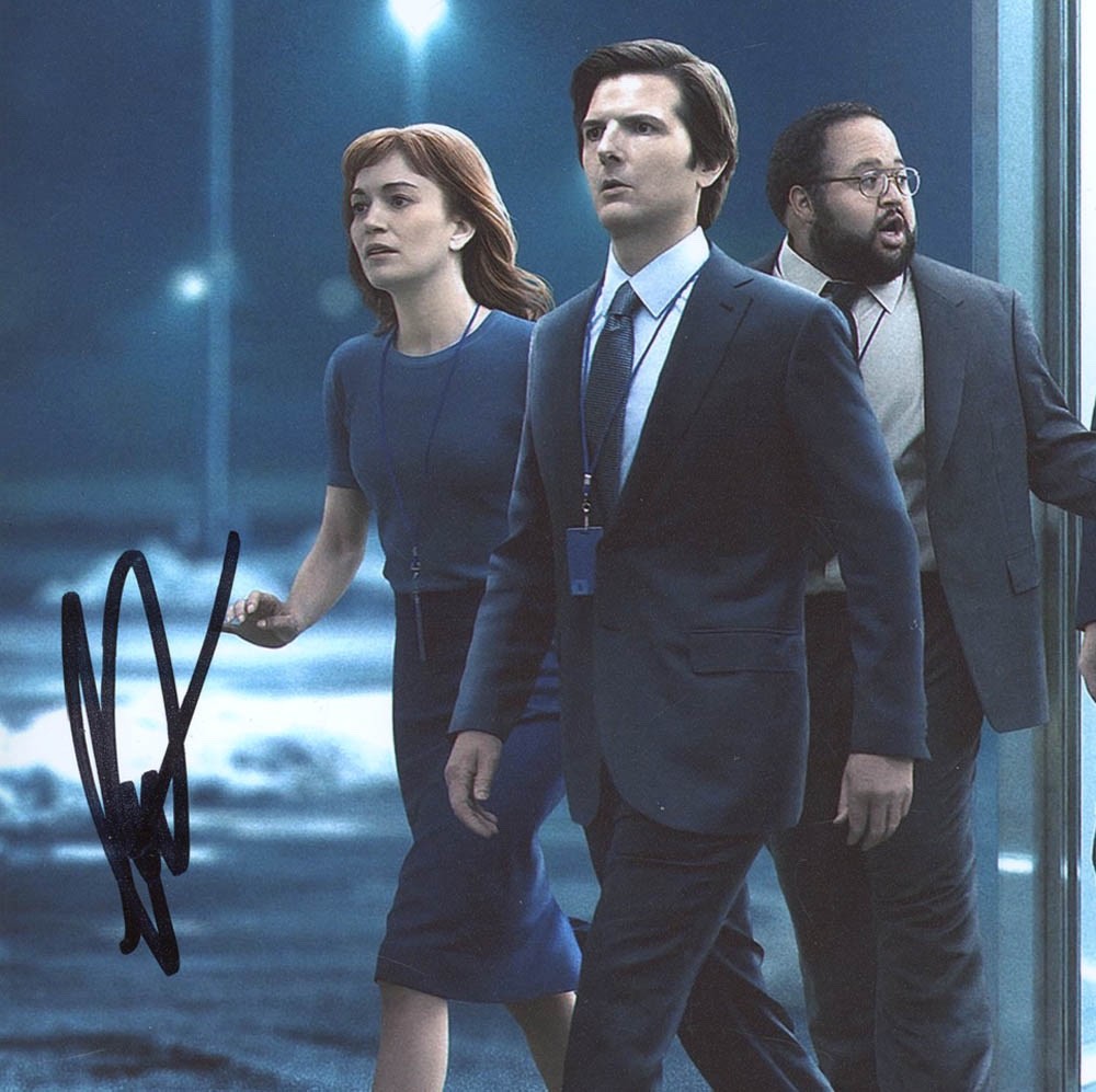 Britt Lower signed “SEVERANCE” 8×10 Photo EXACT PROOF j EMMY Helly R ACOA COA