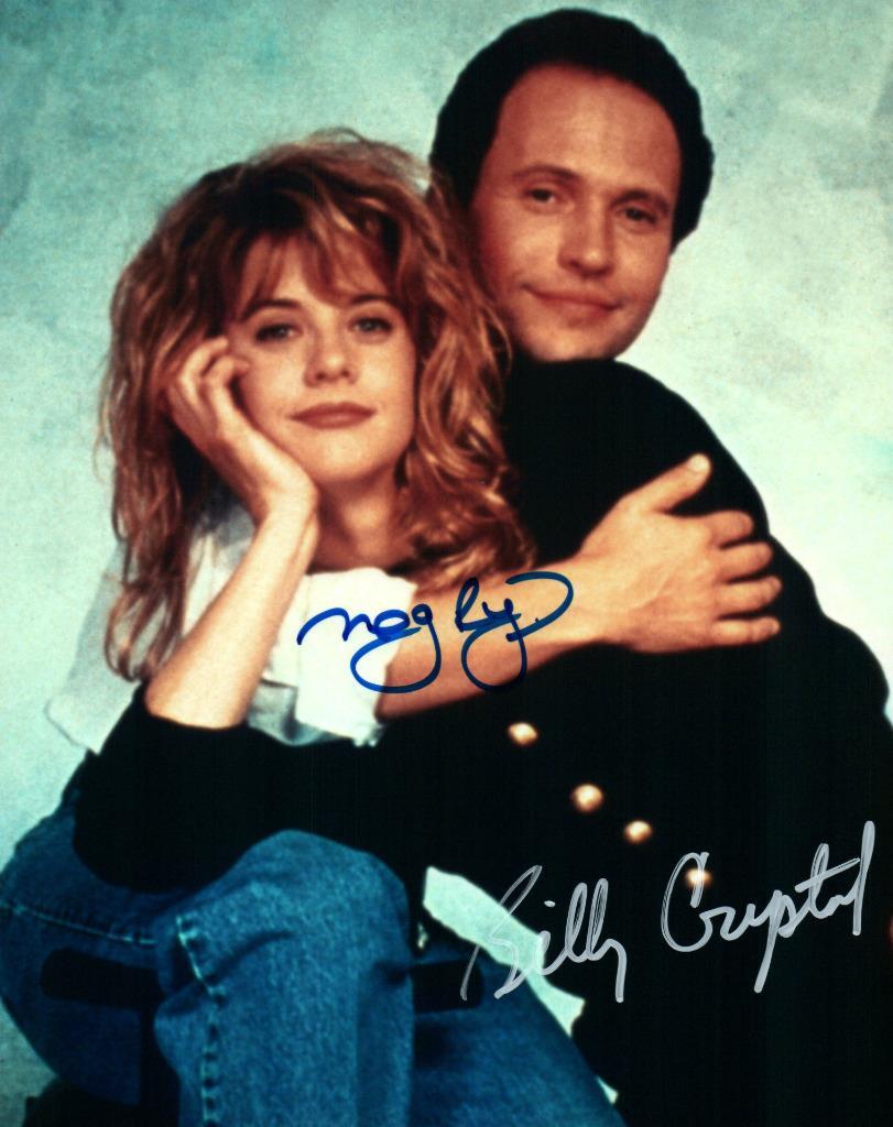 Billy Crystal Meg Ryan 8×10 autographed Picture signed Photo COA included