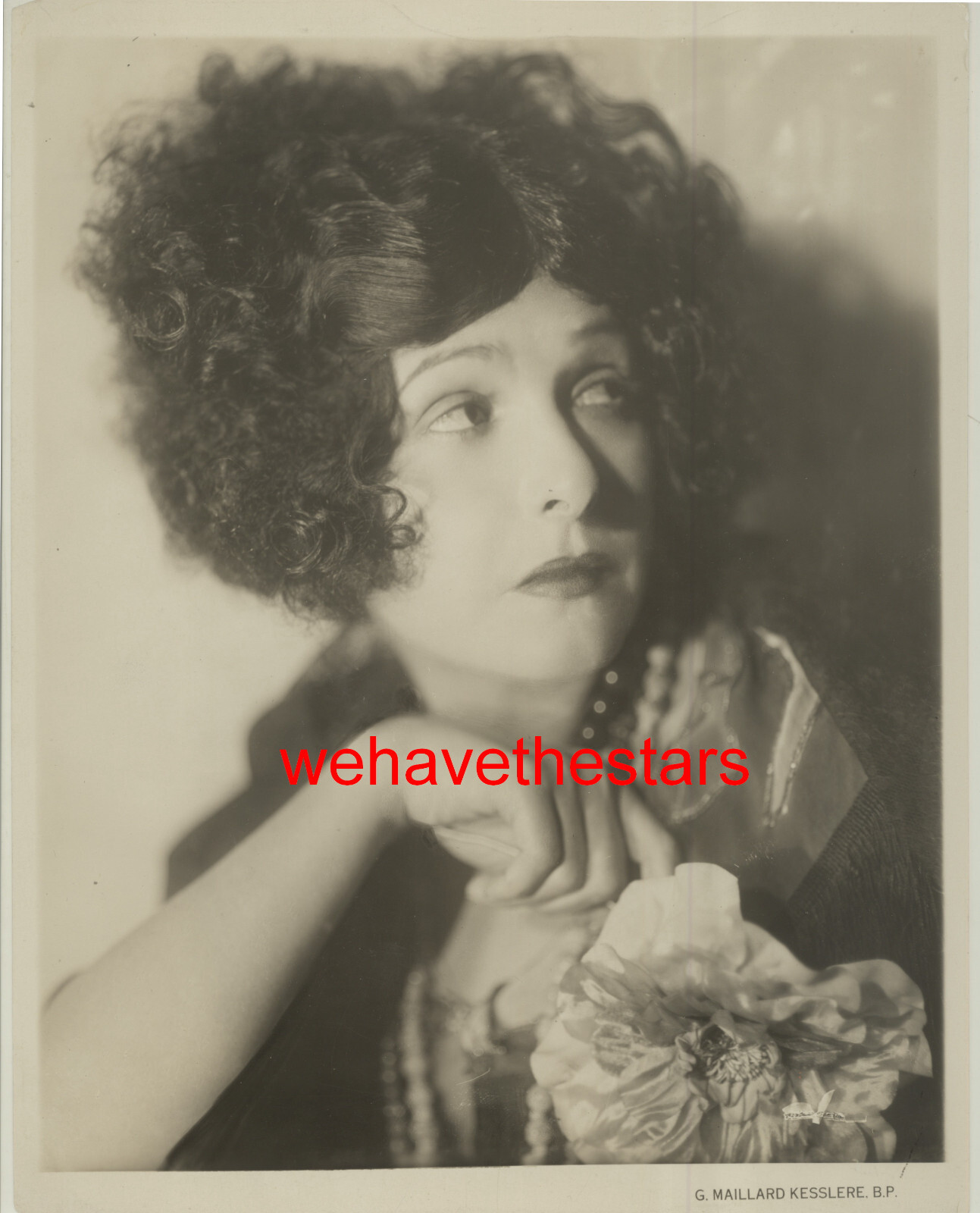 VINTAGE Norma Talmadge 20s SILENT STAR Publicity Portrait by KESSLERE