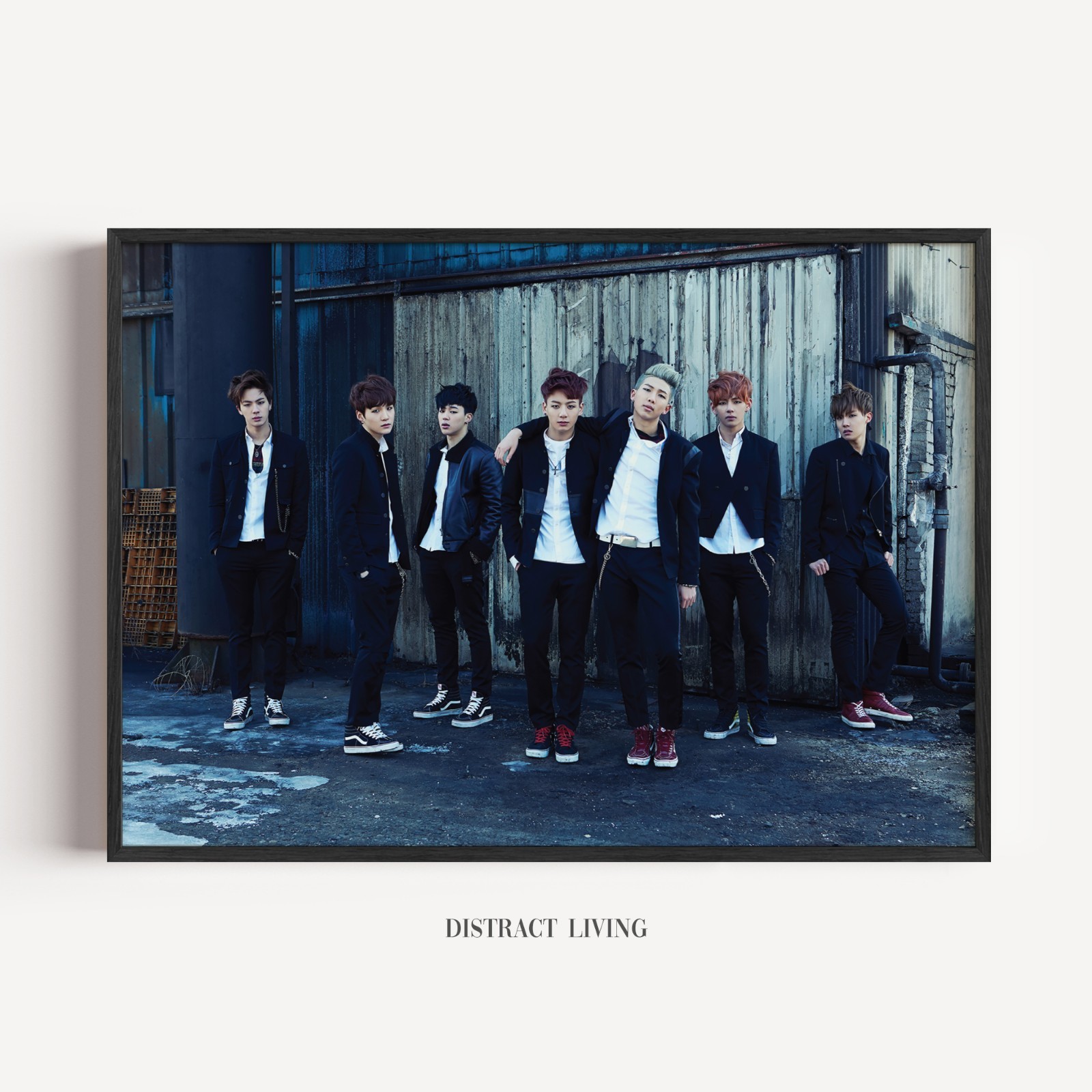 BTS Poster Kpop Wall Art Bangtan Boys Room Decor Print Gift Unframed