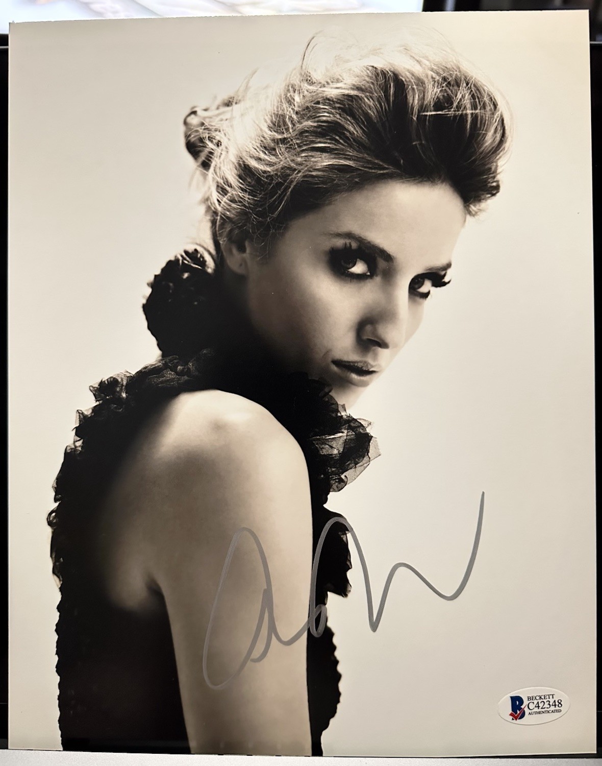 ANNABELLE WALLIS SIGNED PHOTO 8X10! THE MUMMY AUTOGRAPH PEAKY BLINDERS BAS COA 2