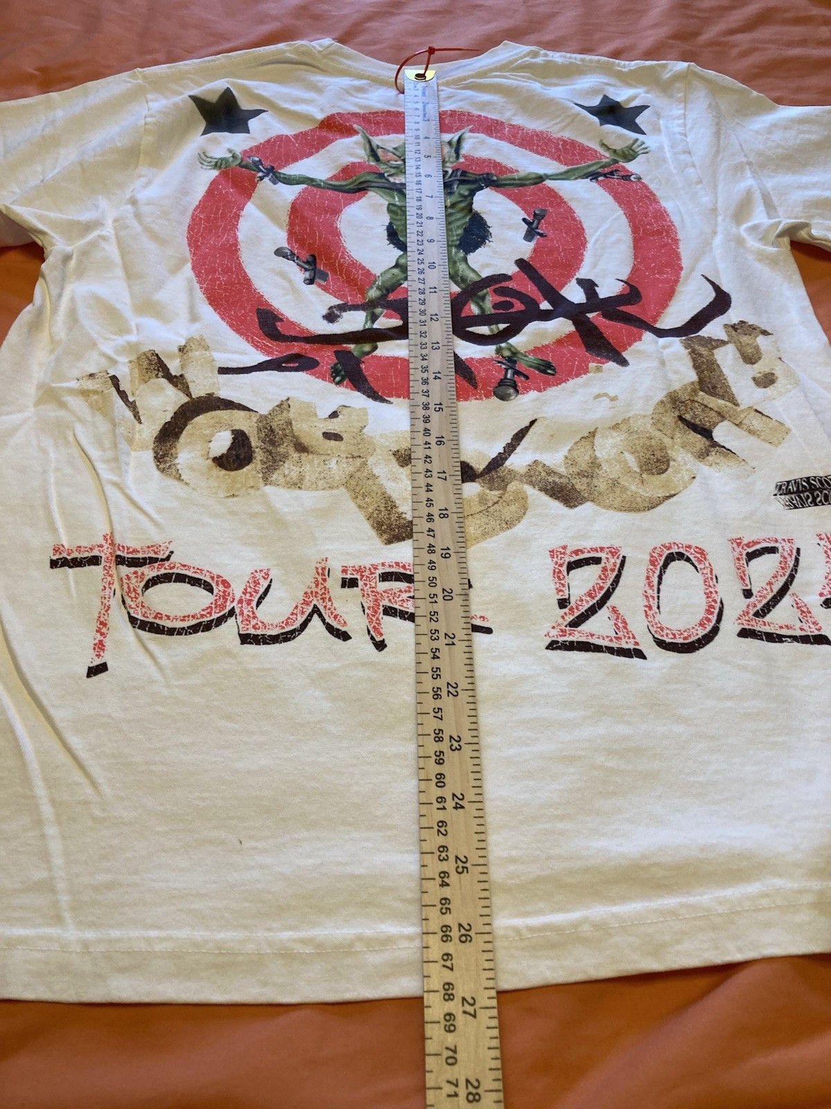 BUILD A TRAVIS SCOTT BUNDLE UTOPIA CIRCUS CACTUS JACK WHITE TEE M L XL NWOT